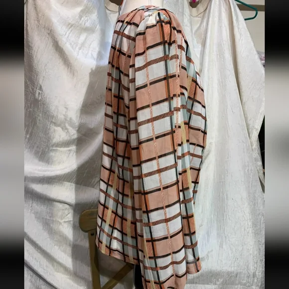 Cabi 6295 plaid whilst blouse size xs - Picture 5 of 9